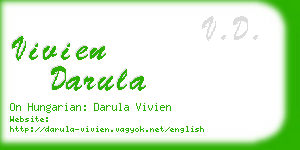 vivien darula business card